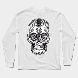 Double Skull Long Sleeve T-Shirt